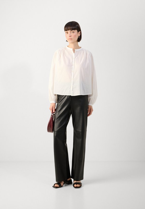 BLOUSE LONG SLEEVE SOLID - Button-down blouse2