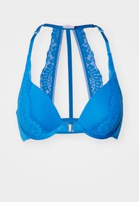 Hunkemöller MILAAN - Reggiseno push-up - blue
