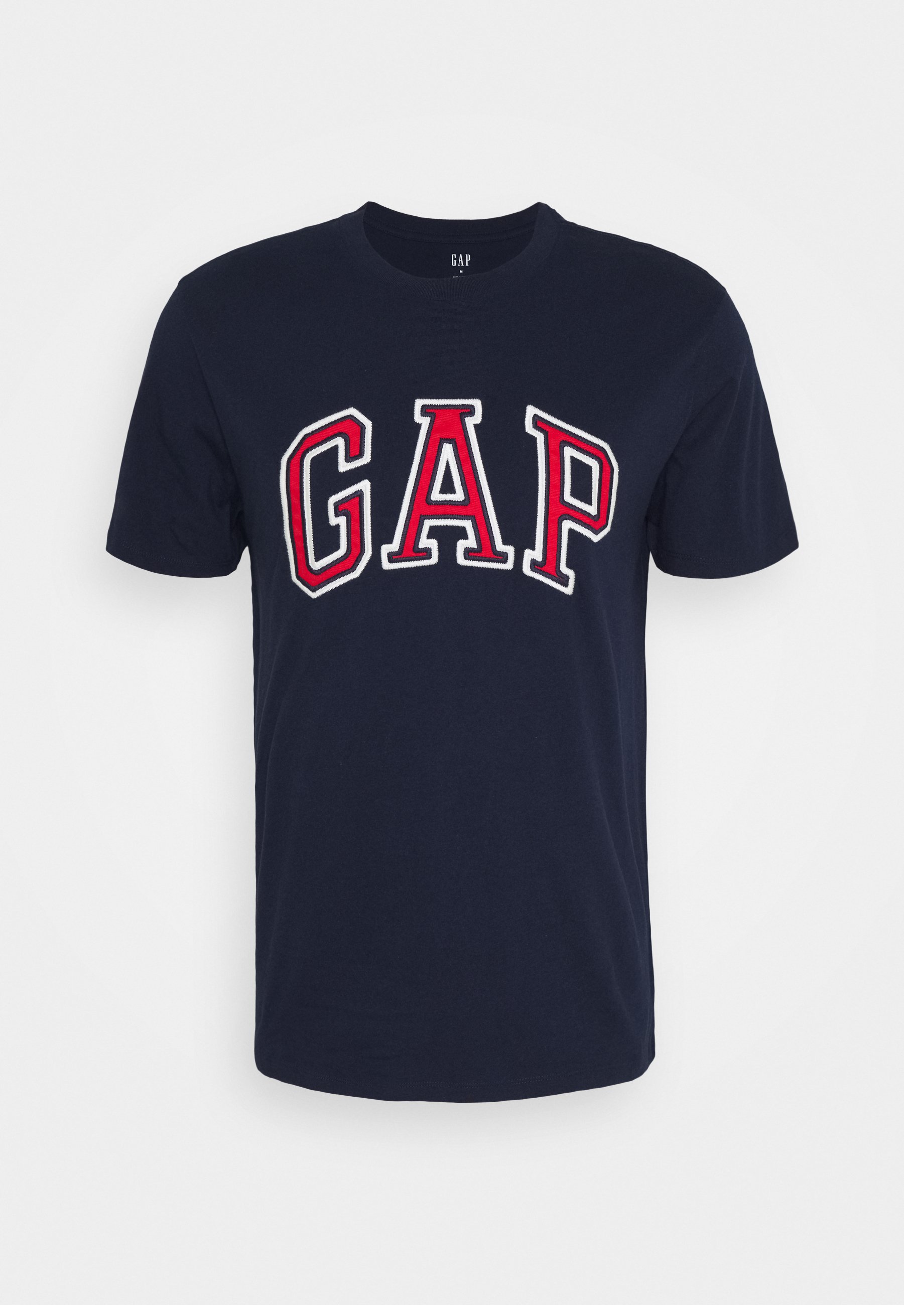 GAP BAS ARCH T shirts med print tapestry navy Zalando.no GAP BAS ARCH - T-shirts med print - white