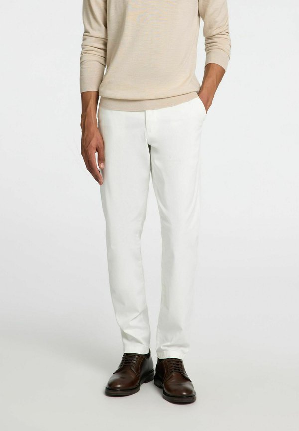 SLHSLIM NEW MILES FLEX PANTS - Chino - cloud dancer
