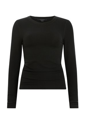 AllSaints Long sleeved top - black