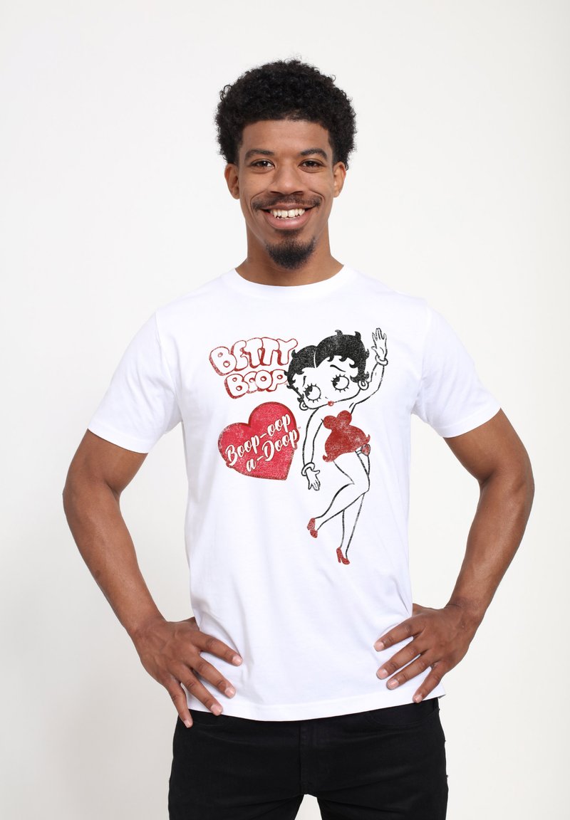 Henry Tiger BETTY BOOP OOP-A-DOOP - T-shirt print - white