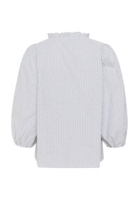 Kaffe OSITA - Camicetta - white black oxford stripe