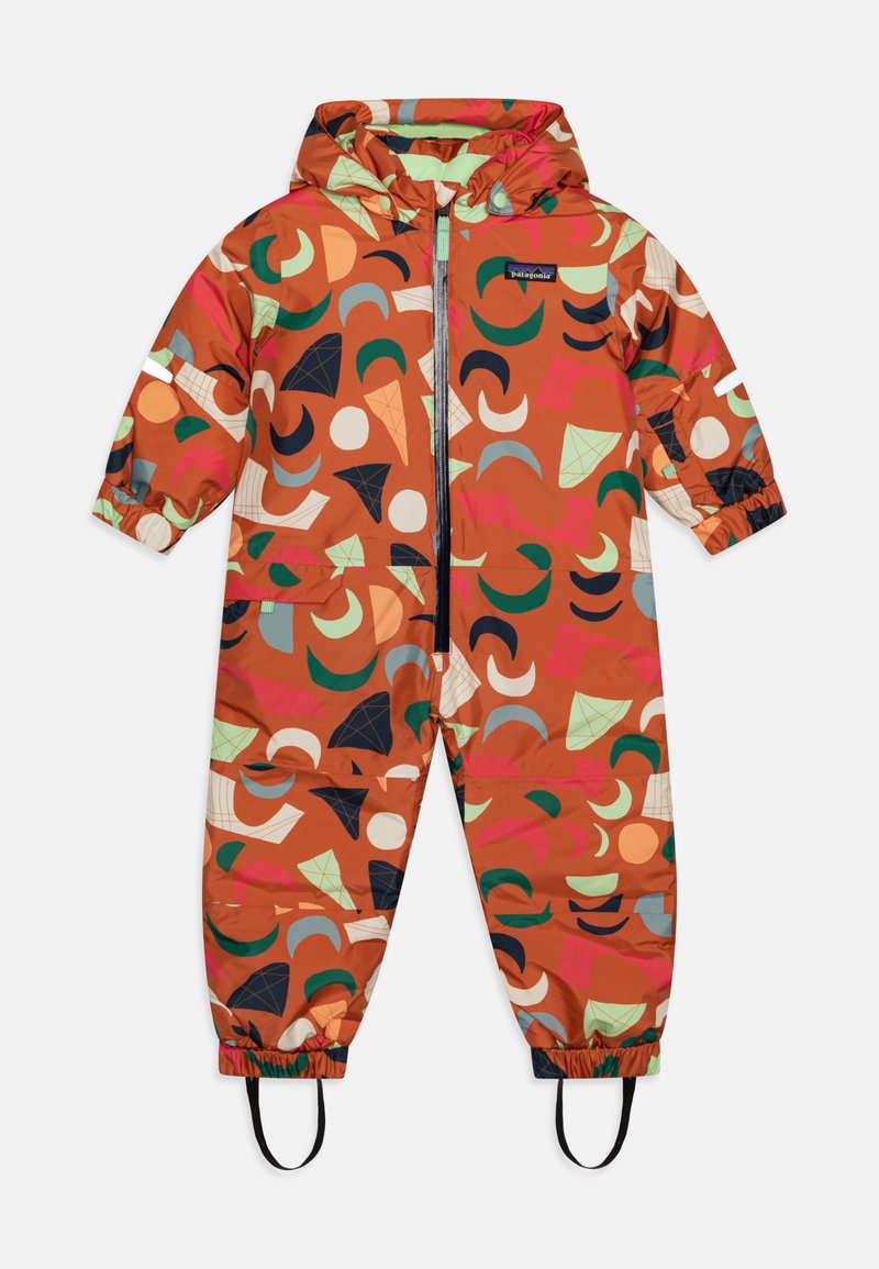 Patagonia BABY SNOW PILE ONE PIECE UNISEX - Žieminis kombinezonas - redtail rust