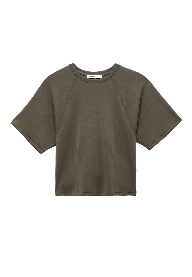 Replay T-shirt basique - marrone/marron foncé