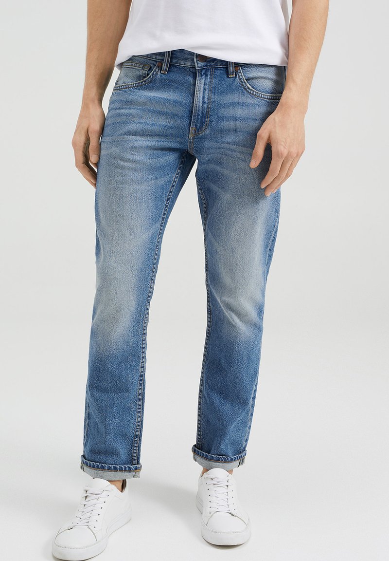 WE Fashion BLUE RIDGE Straight leg jeans blue/blauw Zalando.be