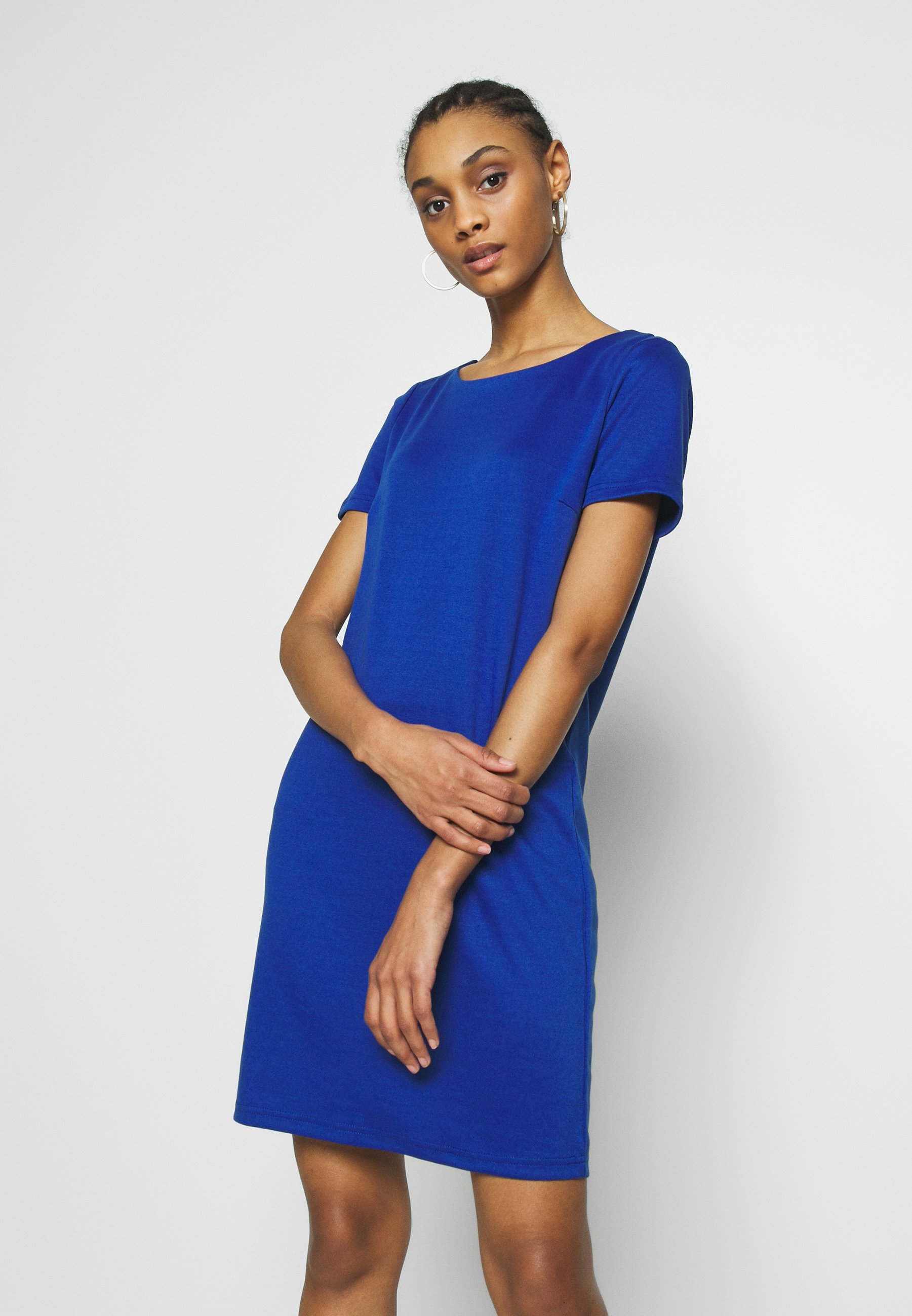 Vila VITINNY NEW - Jerseykleid - mazarine blue/royal - Zalando.de