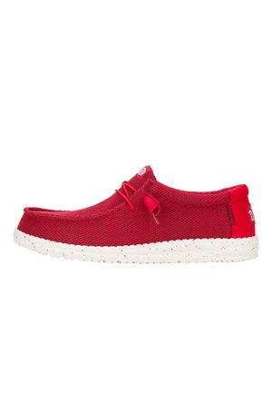 WALLY STRETCH SOX - SLIP-ON SCHUHE - Sportlicher Schnürer - red