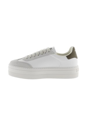 BASKET CUIR - Sneakers basse - kaki