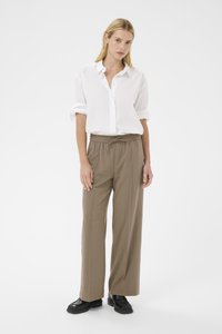 EVALYNN - Trousers - walnut