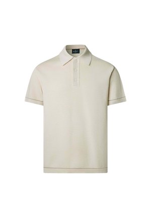 Hackett London TEXTURED - Polo - stone beige