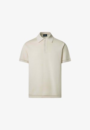 Hackett London TEXTURED - Polokošeľa - stone beige