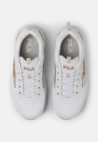 Fila SKYE ZP - Sneaker low - white/gold