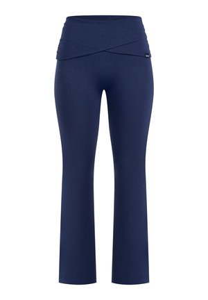 Smilodox, SCHLAGHOSE LEGGINGS FLOREA - Leggings - dunkelblau