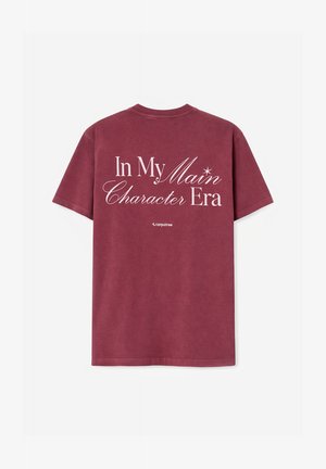Carpatree, OVERSIZED PRINTED T-SHIRT MAIN CHARACTER ERA - Print T-shirt - pink