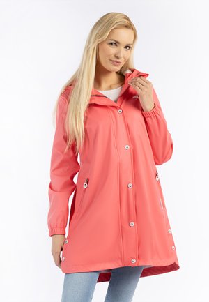 BRIDGEPORT - Waterproof jacket - korallenpink