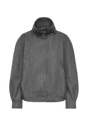 ONLY, BOMBER JACKET ONLASTA BOMBER JACKET - Veste mi-saison - dark grey melange