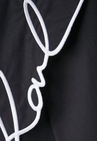 KARL LAGERFELD SIGNATURE TUNIC - Skjortebluse - black
