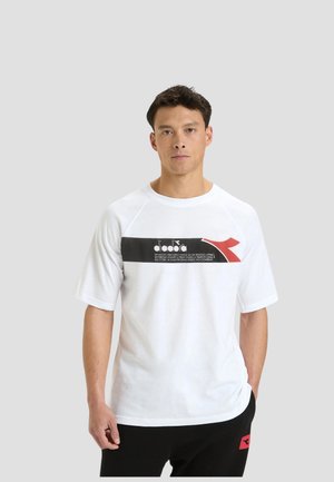 SS URBANITY - T-shirt con stampa - white black red