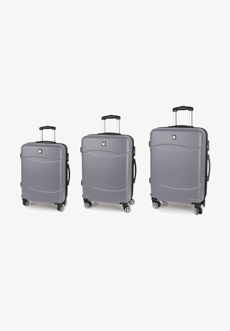 Gabol ORLEANS 4-ROLLEN SET - Valise à roulettes - silver
