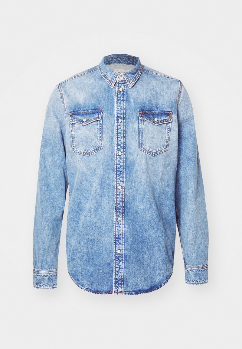 Pepe Jeans Overhemd blauw denim/bluedenim