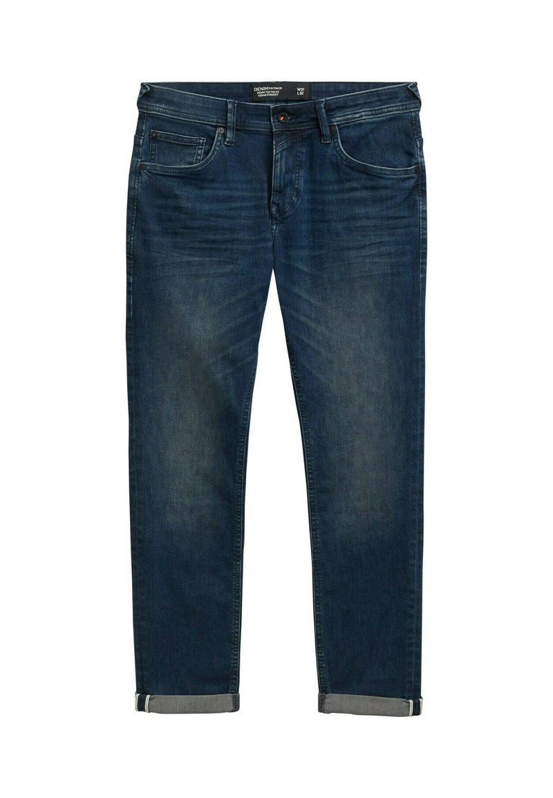 Tom Tailor Denim Straight leg jeans zwartblauw denim