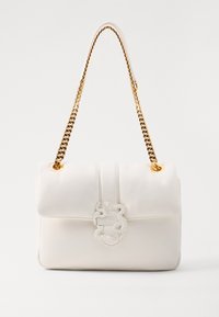 ICONIC SNAKE PUFFY - Bandolera - white
