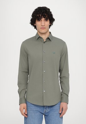 Emporio Armani Hemd - mulled basil