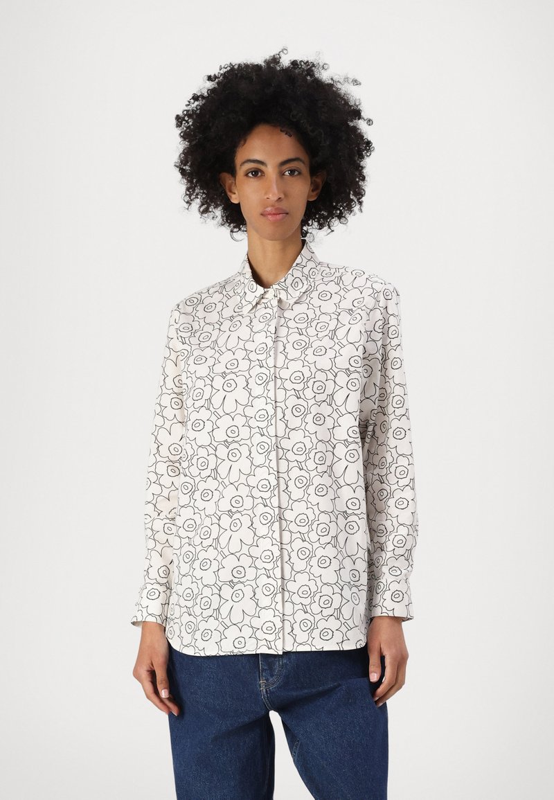 Marimekko TILLA PIIRTO UNIKKO - Chemisier - white