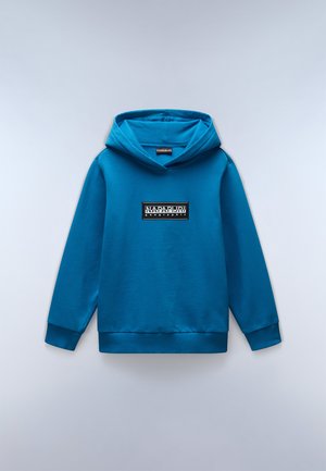 Napapijri CHAMOIS UNISEX - Felpa con cappuccio - blue sapphire