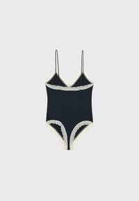 Stradivarius SEAMLESS - Top - dark blue