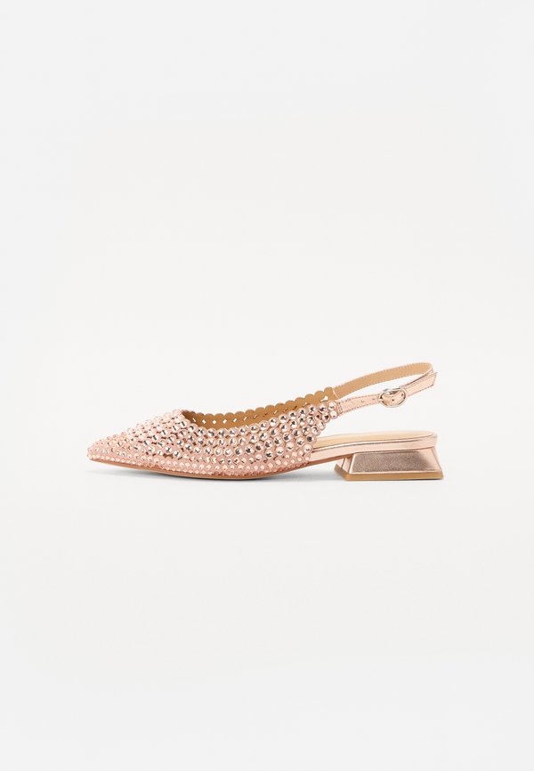 Slingback ballet pumps - rose