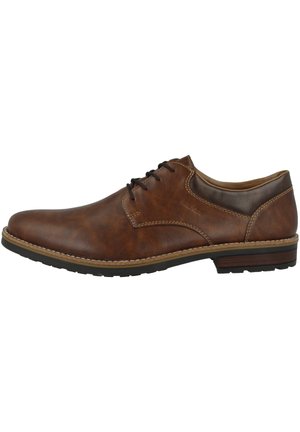 Lace-ups - wood-toffee