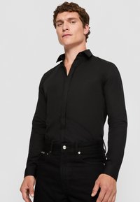 Calvin Klein Tailored SLIM SHIRT - Camisa - black