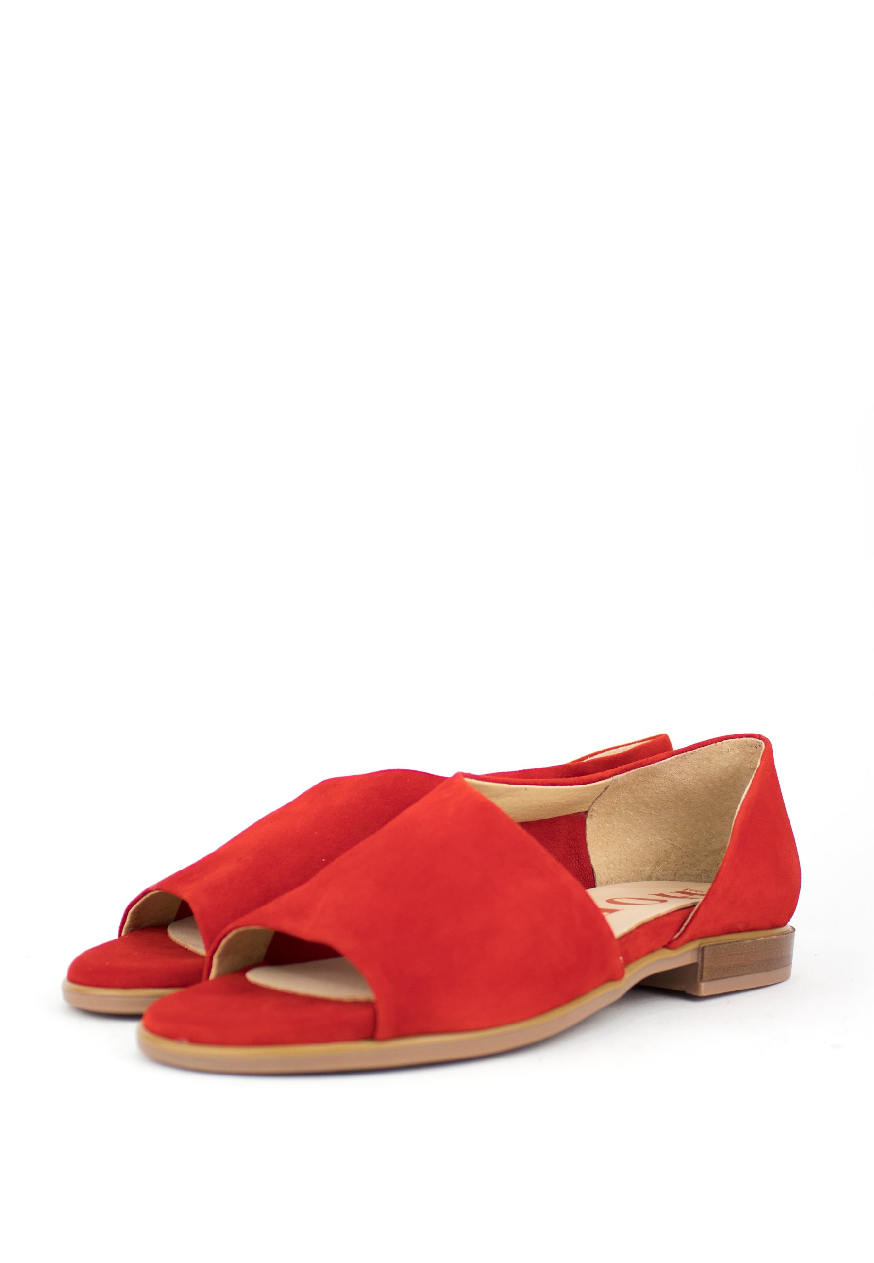 HOBBY Peeptoe ballerina's - rojo/rood - Zalando.nl