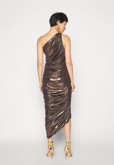 Norma Kamali DIANA GOWN - Trikotāžas kleita - chocolate
