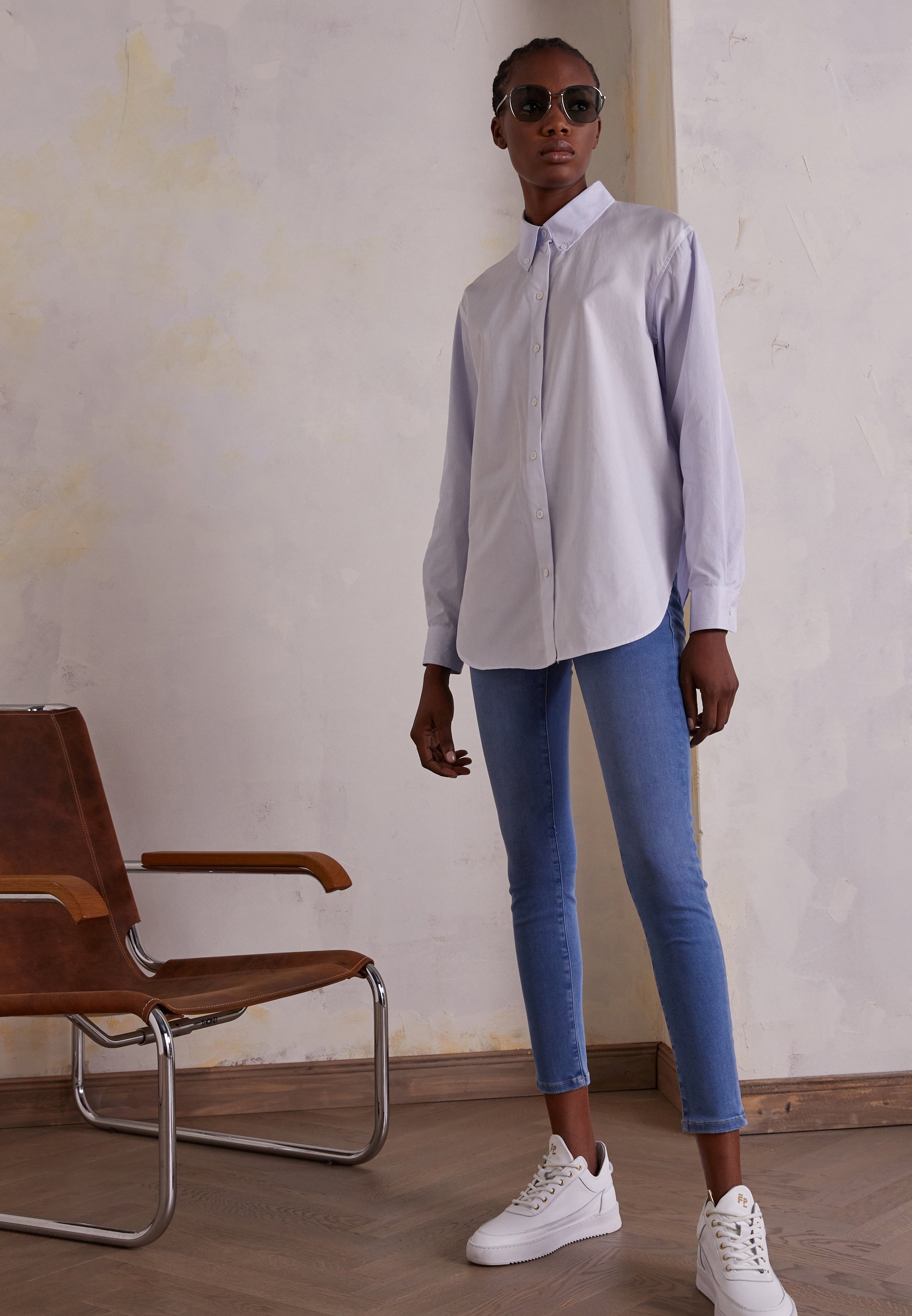 Frame Denim LE SKINNY DE JEANNE - Jeans Skinny Fit - lapis/blauw - Zalando .nl