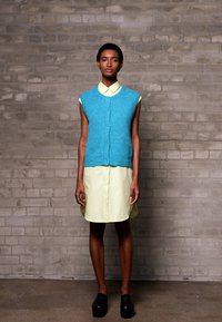 Samsøe Samsøe NOR CARDIGAN  - Casaco de malha - tile blue melange