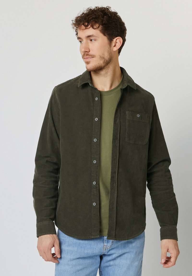 Faguo Overhemd groen