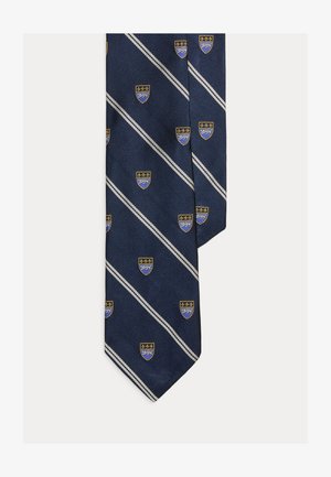 Polo Ralph Lauren STRIPED SILK CLUB TIE - Corbata - navy