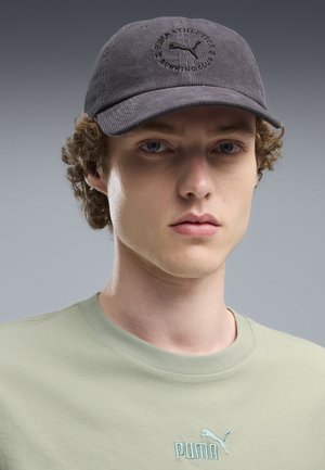 Puma, PREMIUM ESS CORDUROY DAD CAP UNISEX - Casquette - moody gray