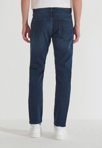 Antony Morato Traperice ravnih nogavica - blue denim