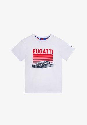 bugatti, UNISEX - Print T-shirt - flame scarlet