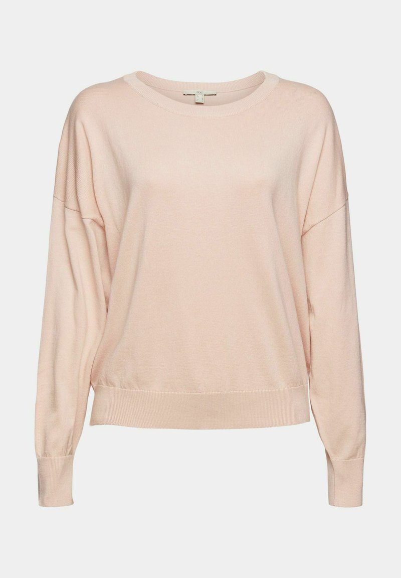 Damen Strickjacken | edc by Esprit Strickpullover dusty nude/grau - IM65198 Damen Strickjacken | edc by Esprit Strickpullover dusty nude/grau - IM65198