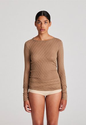 GAI+LISVA FERMI LS - Pikkade varrukatega topp -  shitake