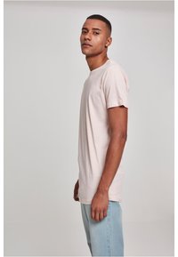 Urban Classics SHAPED LONG - Basic póló - pink