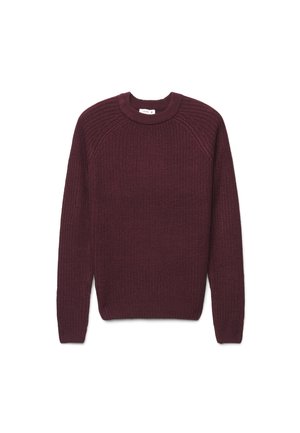 Terranova, MAGLIA TINTA UNITA - Maglione - vinaccia