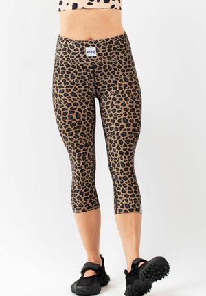 3/4 sports trousers - braun