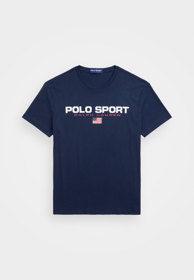 Polo Ralph Lauren SHORT SLEEVE - Marškinėliai su spaudiniu - cruise navy