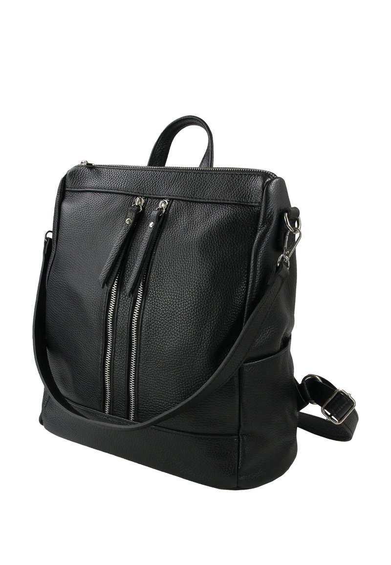 DrachenLeder Tourenrucksack - schwarz